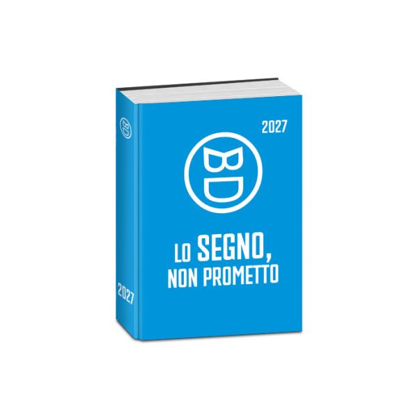 Diario Scuola 16 mesi Bastardi dentro colore azzurro