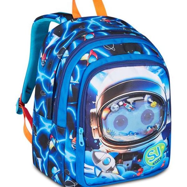Zaino Sj Gang Space Led Boy